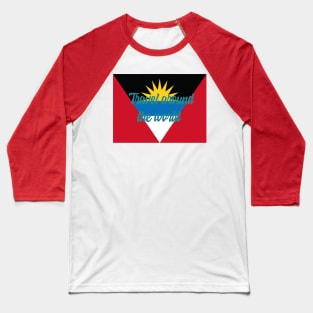 Travel Around the World - Antigua and Barbuda Baseball T-Shirt